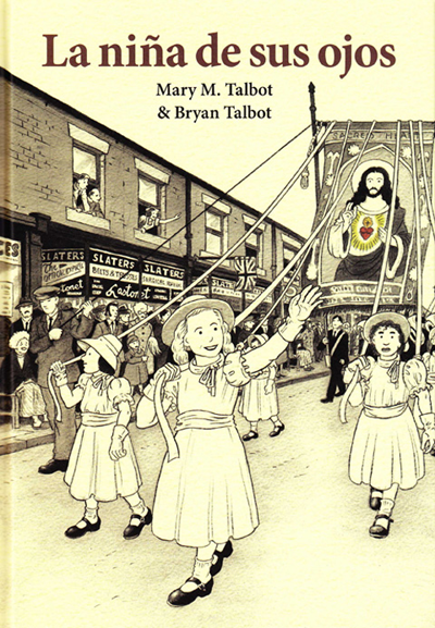 Spanish hardback edition of Dotter of her Father's Eyes