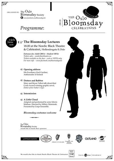 Oslo Bloomsday Celebrations 2019
