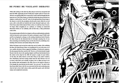 Preview page from Bryan Talbot: the Father of the British Graphic Novel
