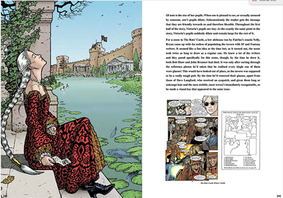 Preview page from Bryan Talbot: the Father of the British Graphic Novel