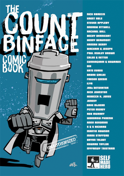 Announcing the Count Binface comic book!