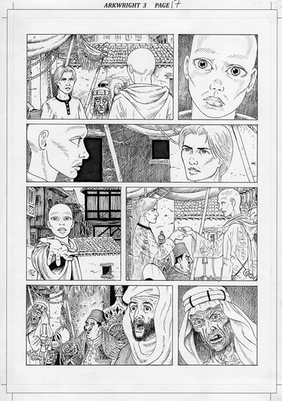 Page 17 - Ink on paper, 29.7 x 42cm - &pound;400