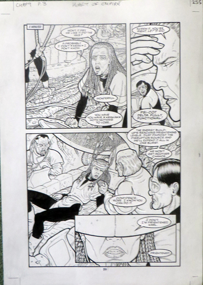 Heart of Empire page 255: original Bryan Talbot artwork for sale - &pound;275
