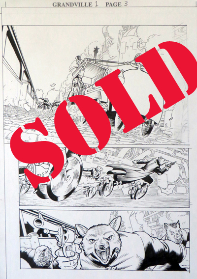 Buy original Bryan Talbot comic artwork