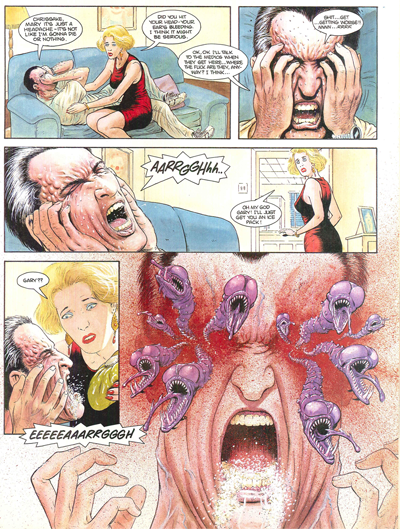 Brainworms page 3 by Bryan Talbot and Matthias Schultheiss