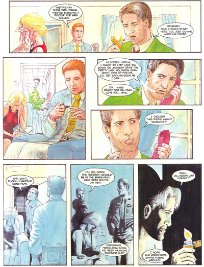Brainworms page 6 by Bryan Talbot and Matthias Schultheiss
