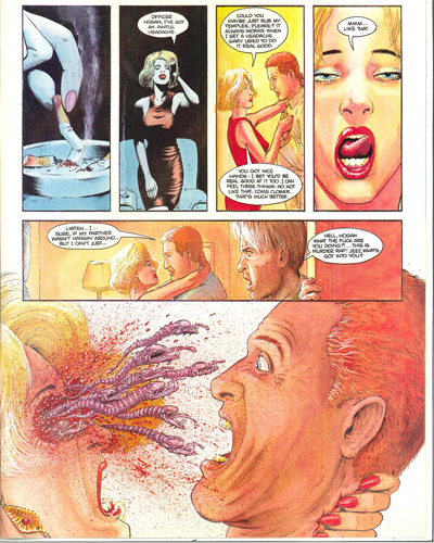 Brainworms page 7 by Bryan Talbot and Matthias Schultheiss