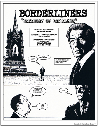Page 1 of Borderliners: Ceremony Of Innocence
