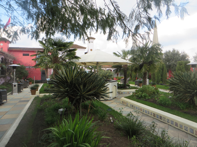 A reference photo of the Kensington Roof Gardens