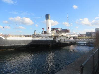 One of the reference photos I took at the museum, Hartlepool's Maritime Experience, which also houses the HMS Trincomalee, a 3-masted frigate launched in 1817.