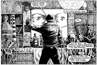 ... and appears again in 1st chapter of The Adventures of Luther Arkwright 1978