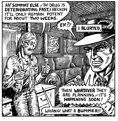 The cobra appears again in Brainstorm Comix 6 The Omega Report 1978