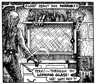 The cobra appears again in Brainstorm Comix 2 From Here to Infinity 1976