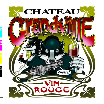 Seeing as Mary and I are two of the founder patrons of the festival, it seems fitting to end these Grandville Noël annotations with some information about LICAF.